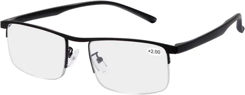 Miniatura 13 de Gafas de lectura progresivas multifoco para computadora con bloqueo de luz azul lectores
