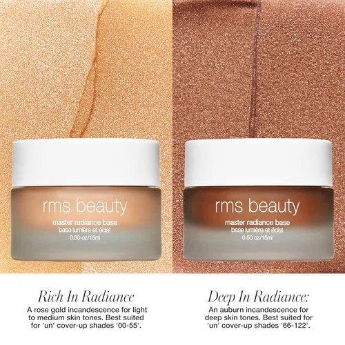 Miniatura 3 de RMS Beauty Master Radiance Base – Base de maquillaje hidratante e iluminador en crema – Imprimación facial difuminadora para piel madura