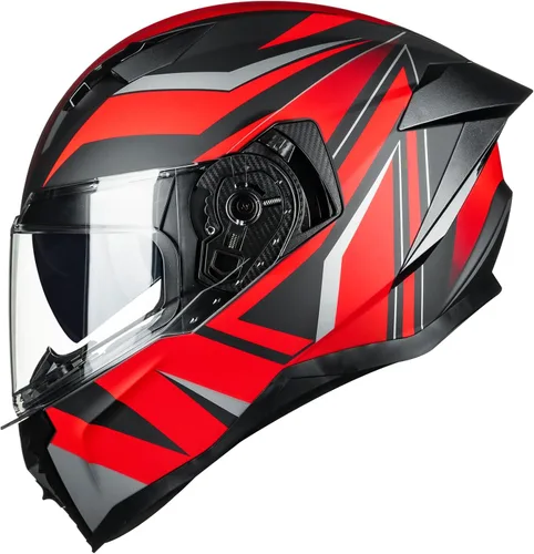 Casco de motocicleta de cara completa con doble visera, moto de calle, carreras, DOT para adultos, hombres y mujeres, modelo MF569