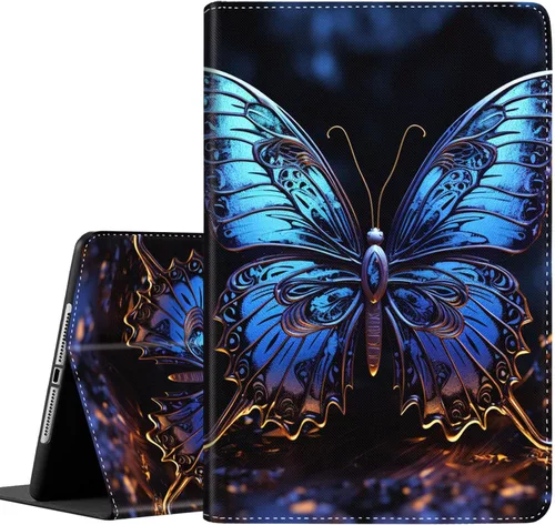 Miniatura 16 de Funda para 9.7 pulgadas 2017 2018/iPad air/iPad Air 2, apagado automático/encendido multiángulo de visión delgada folio caso de la cubierta