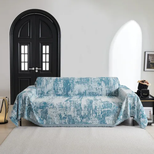 Miniatura 8 de MYSKY HOME Fundas para sillón, funda para silla reclinable, color beige, fundas de sofá para sofá modular en forma de L, fundas de sofá de gran
