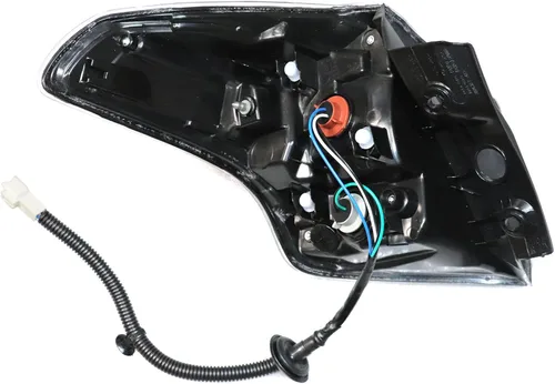 Miniatura 4 de Luz trasera del lado del pasajero compatible con 2016 2017 2018TOYOTA RAV4, luces traseras derechas de lentes transparentes, lámparas de freno