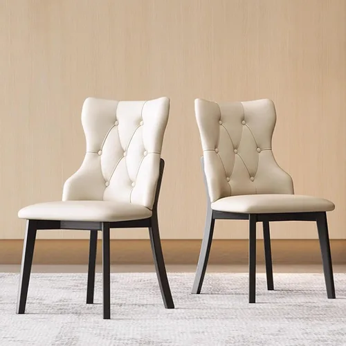 Miniatura 21 de Upholstered Dining Chairs Set, Modern Kitchen Dining Chairs Backrest Reading Office Desk Chair, for Living Room & Bedroom, Living Room, Home