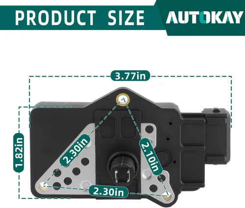 Miniatura 3 de AUTOKAY AFH45M14 Medidor de sensor de flujo de aire masivo Medidor MAF para Nissan D21 2.4L 3.0L 1986-1989 para Nissan Pathfinder 1987-1989 Car