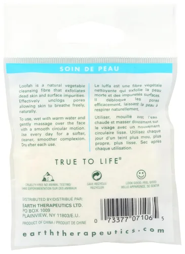 Miniatura 2 de Earth Therapeutics, Almohadillas de tez de lufa, 3