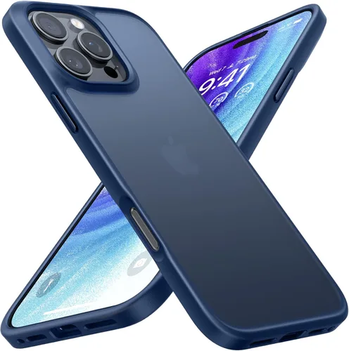Miniatura 17 de TORRAS Funda a prueba de golpes para iPhone 13/iPhone 14, grado militar, probada en caídas, parte trasera dura protectora delgada para iPhone 13