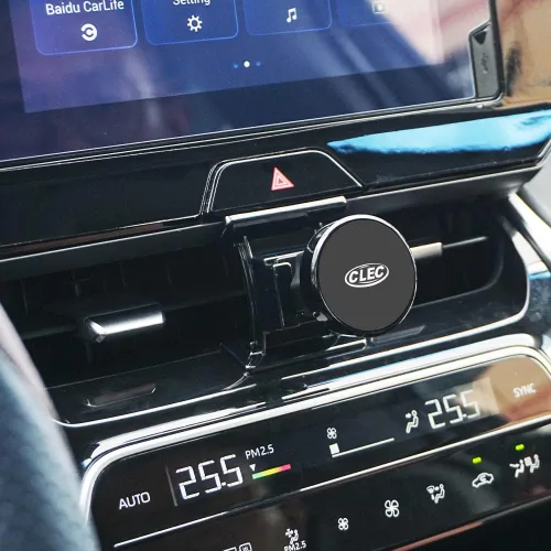 Bwen Soporte de teléfono para automóvil compatible con Toyota Venza 2024 2023 2022 2021 Soporte magnético fuerte para ventilación de aire, soporte