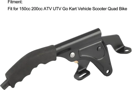 Miniatura 3 de Palanca de freno de estacionamiento, palanca de freno de estacionamiento antideslizante de 11.8 pulgadas, agarre para ATV UTV, Kart, vehículo
