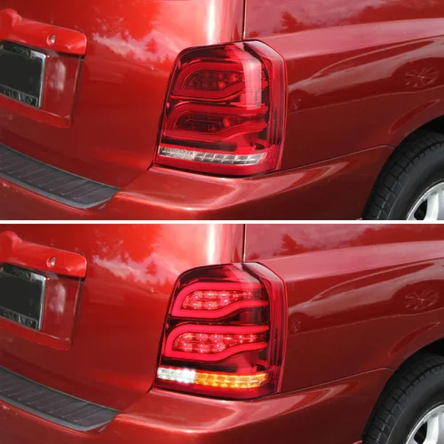 Miniatura 7 de VLAND Luces Traseras LED Rojas Compatibles con Toyota Highlander 2001-2007 con Función de Marcha Atrás, Funcionamiento, Freno y Giro, Lámparas