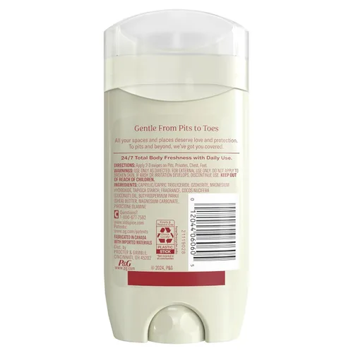 Miniatura 9 de Old Spice - Barra de desodorante para todo el cuerpo para hombres, sin aluminio, aroma a Fiji, protección contra el olor 24/7, frescura duradera