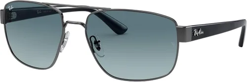 Miniatura 9 de Ray-Ban RB3663 Gafas de sol rectangulares de metal