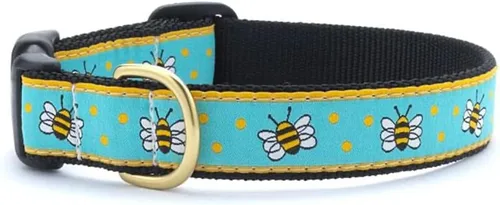 Up Country BEE-C-L Collar de perro de 1 pulgada, XS (se adapta a cuellos de 6 a 12 pulgadas)
