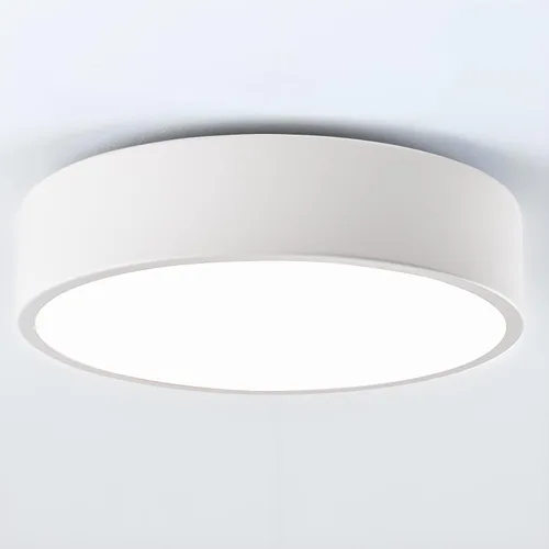 Miniatura 11 de Lámpara de Techo Moderna Negra de Montaje Empotrado, Luz de Techo Redonda de 3 Luces, Lámpara de Techo Minimalista, Accesorio de Iluminación