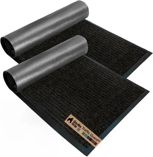 Miniatura 30 de Gorilla Grip - Tapete afelpado original de goma con perfil bajo, resistente, duradero, impermeable y fácil de limpiar para interior y exterior