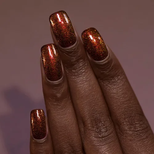 Miniatura 4 de ILNP Autumn - Esmalte de uñas brillante marrón cálido