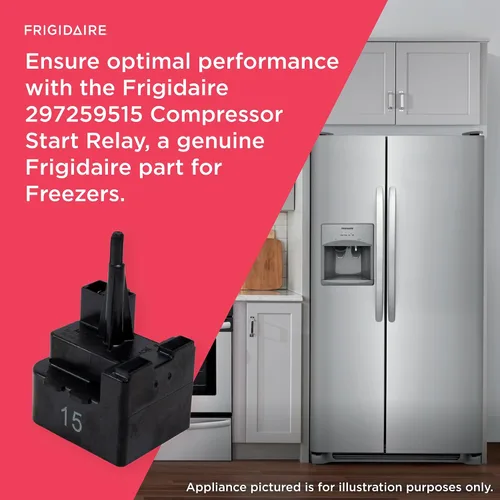 Miniatura 4 de Frigidaire 297259515 Relé de arranque del compresor - Reemplazo exacto - NO universal - Verifique el número de pieza antes de comprar