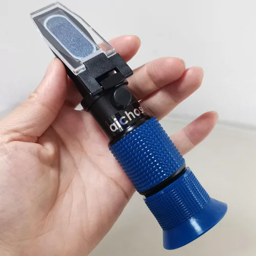 Miniatura 7 de Aichose - Refractómetro con 0-80% Brix y función automática de compensación de temperatura para medir el contenido de azúcar en frutas, miel, jarabe