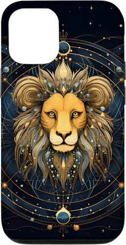 Miniatura 27 de Funda para iPhone 12 mini Leo signo del zodiaco León Horóscopo Constelación
