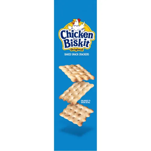 Miniatura 15 de Chicken in a Biskit Galletas horneadas originales, aperitivos a granel, 6 cajas de 7.5 onzas
