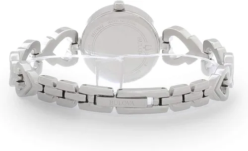Miniatura 2 de Bulova Box Set - Reloj de cuarzo para mujer cristal de acero inoxidable tono plateado modelo 96X136