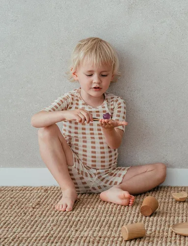 Miniatura 74 de AVAUMA Conjunto de pijama de algodón para bebés y niñas de 6 meses a 7 años