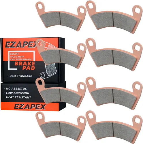 Pastillas de freno mejoradas delanteras y traseras compatibles con Polaris Ranger XP 1000 2018-2023 General 1000 EPS 2016-2023 Ranger Crew XP 1000
