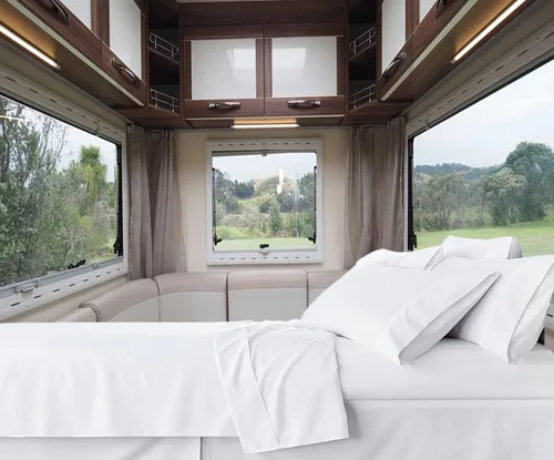 Miniatura 10 de RV-Sheets - Juego de sábanas estrechas de 29.9 x 78.3 in, 600 hilos, 100% egipcias, autocaravanas, caravanas, caravanas, barcos, suaves, de lujo