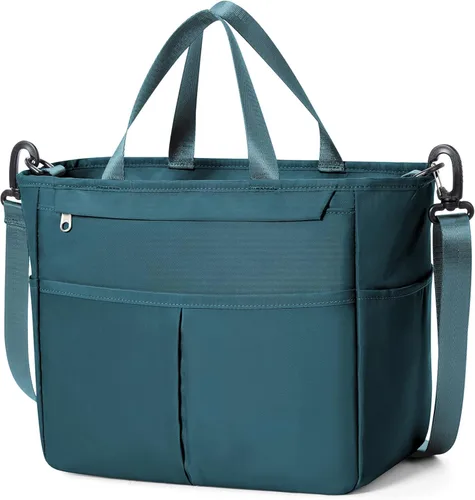 Miniatura 11 de Bolsa de almuerzo para mujer, caja de almuerzo grande para adultos para mujeres y hombres, bolsa de almuerzo aislada con bandolera para trabajo