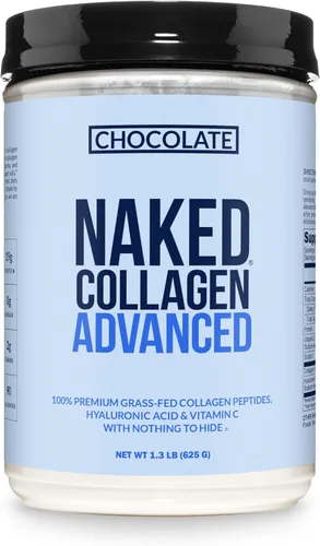 Miniatura 10 de Naked Collagen - Proteína en polvo de péptidos de colágeno, 60 porciones criadas en pasto, suplemento de colágeno hidrolizado alimentado con pasto