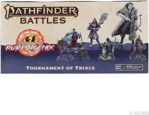 Miniatura 2 de WizKids Pathfinder Battles: Fists of The Ruby Phoenix - Juego de caja del Torneo de Pruebas