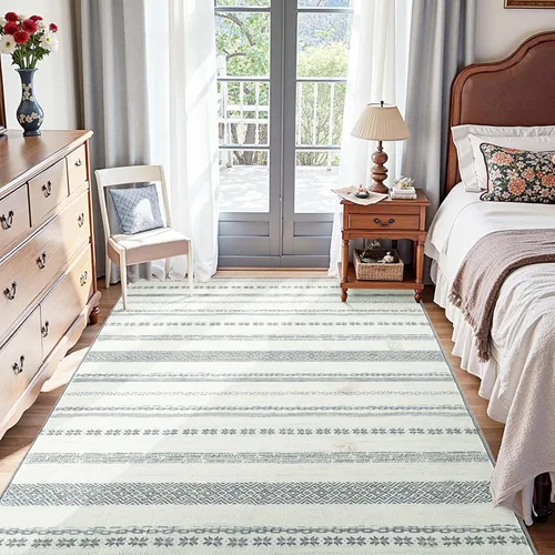Miniatura 8 de jinchan Alfombra marroquí de pasillo 2x10 para pasillo - Alfombra de pasillo para cocina bohemia lavable a máquina, alfombra moderna suave, Boho
