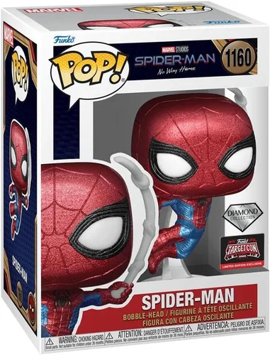 Miniatura 2 de Funko Pop Spiderman: No Way Home - Spiderman Diamond Target Con Exclusivo Rojo
