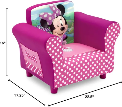 Miniatura 2 de Delta Children - Silla tapizada, Minnie Mouse de Disney