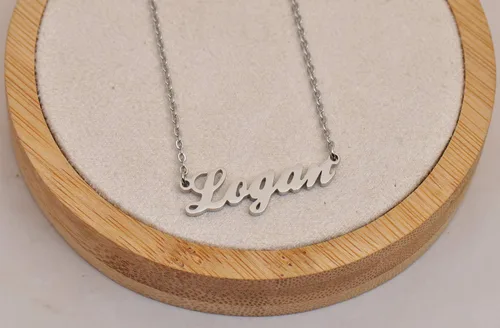 Miniatura 4 de Custom Name Necklace Personalized Customized Any Names Stainless Steel Jewelry for Womens Mothers