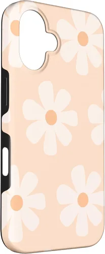 Miniatura 3 de Orange Floral Aesthetics Daisy Flower Daisies Pattern Case for iPhone 16