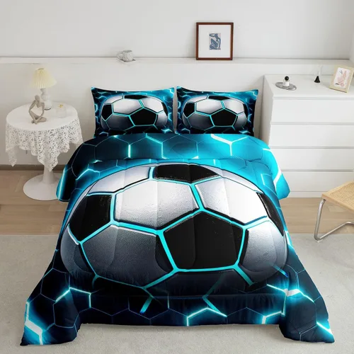 Miniatura 9 de Erosebridal Juego de ropa de cama con diseño de árbol de la vida, juego de edredón de sol y luna, ropa de cama gótica bohemia tamaño individual, 2