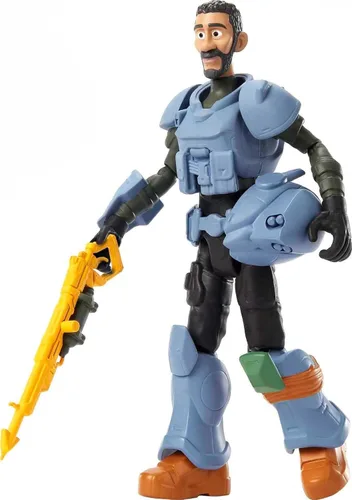 Mattel Disney y Pixar Lightyear Jr. Zap Patrol Mo Morrison Figura de acción, 10 puntos de articulación y accesorios, escala de 5 pulgadas
