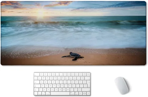 Miniatura 24 de SSOIU Alfombrilla de Ratón para Juegos Extendida XXL ArtSo Alfombrilla Grande para Teclado Mousepad Largo Decoración de Escritorio Almohadilla