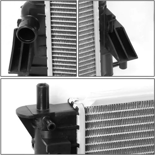 Miniatura 4 de DNA Motoring DPI 2789 Radiador de núcleo de aluminio de 1 fila compatible con Mustang 05-14 AT&MT, CU2789 8012789 4R338005CE 4R3Z8005CA 9R3Z8005B