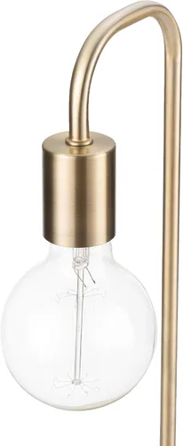 Miniatura 6 de GLOBE Electric 67433 Holden - Lámpara de mesa de 18 pulgadas, latón mate, moderna, mesita de noche, decoración de dormitorio, sala de estar, luz