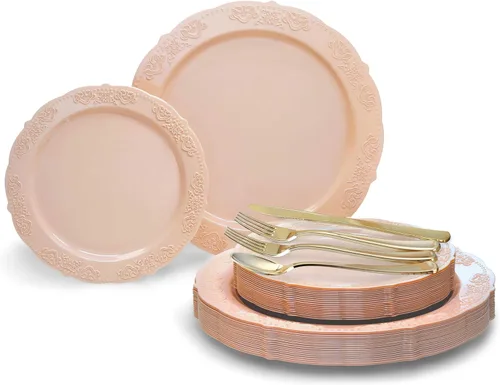 Miniatura 19 de 120+120/60+60 OCCASIONS, 25cm+17cm General - Liso A7). Portofino-Rosa Claro