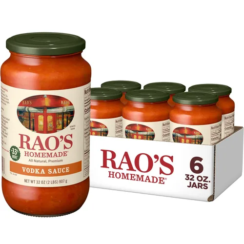 Miniatura 40 de Rao's Homemade Salsa de tomate, Tomate y Albahaca, 24 onzas, salsa versátil para pasta, bajo en carbohidratos, totalmente natural, calidad premium