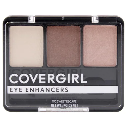 Miniatura 36 de COVERGIRL - Sombra de ojos Eye Enhancers 1-Kit, fórmula sedosa y transparente, aplicador de doble extremo, 100% libre de crueldad animal Azul