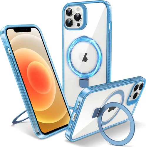 Miniatura 56 de Funda magnética para iPhone Air – [Soporte invisible integrado] [Compatible con MagSafe] [Protección contra caídas de grado militar] Cubierta
