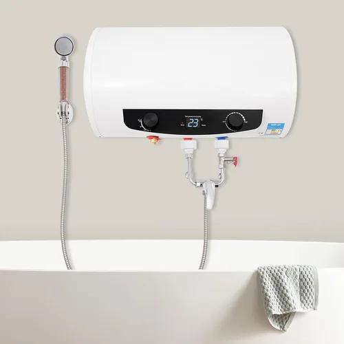 Miniatura 2 de PIAOCAIYIN - Calentador de agua para ducha, calentador de agua eléctrico de 110 V 1500 W, calentador de agua eléctrico de 50 L, colgado