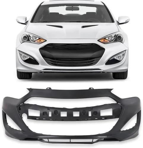 Miniatura 12 de PIT66 Cubierta para paragolpe frontal con orificios para luces antiniebla Preparada Compatible con Hyundai Tiburon 2005-2006 865112C500 HY1000153