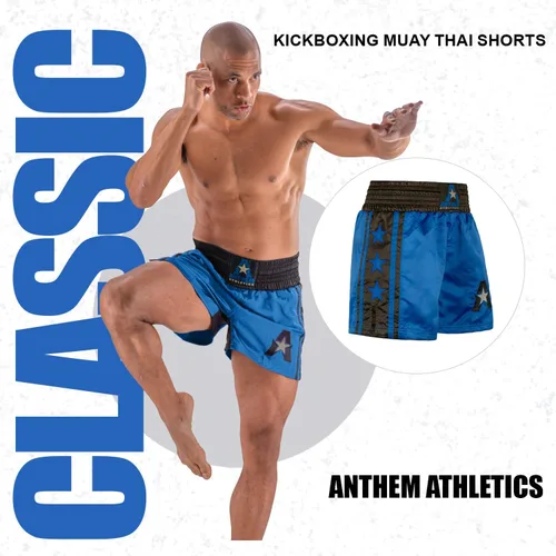 Miniatura 86 de Anthem Athletics Pantalones cortos de Muay Thai para hombre, pantalones cortos de Muay Thai para mujer - Kickboxing Short Boxing Trunks 5050 Classic