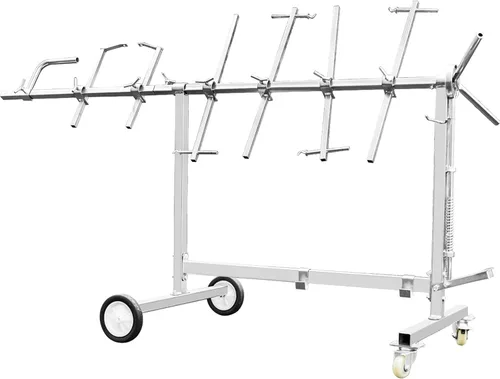 Estante de pintura en aerosol para automóviles, parachoques ajustables, defensas, puertas, campanas, soporte universal giratorio de 90° para