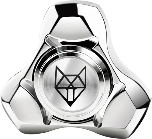 Miniatura 24 de FREELOVE Spinner de metal premium para adultos, giratorio silencioso pesado de acero inoxidable con rodamiento de precisión, pequeño juguete