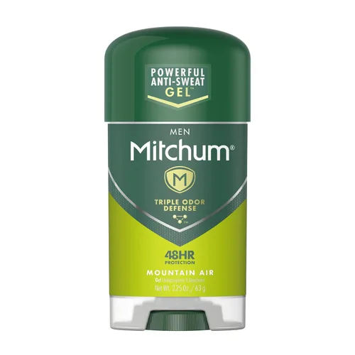 Miniatura 4 de Mitchum Gel antitranspirante y desodorante de triple protección contra olores para hombre, sin perfume, protección 48 horas, paquete de 2
